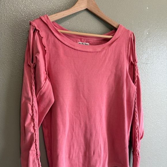 We The Free Daisy Chain Cuff Long Sleeve Top- Large - Picture 5 of 12